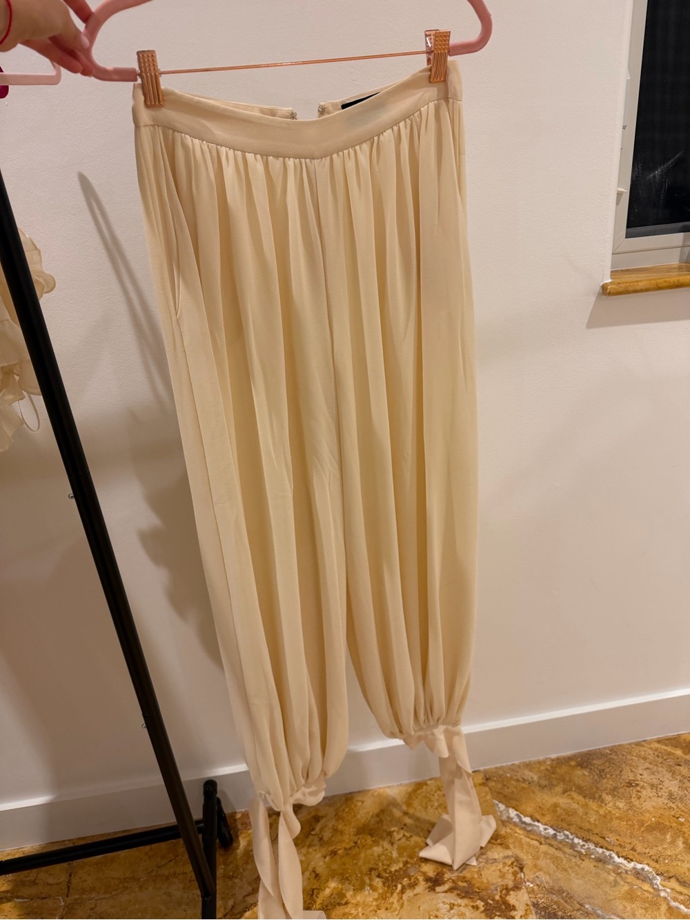 Bardot Cream Ruffle Cami Set - Picture 8 of 10